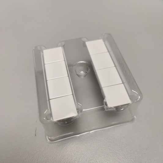 JUNG Tastensatz 4fach, F50, weiß