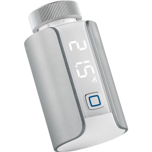 Smart Home Heizkörperthermostat Evo HmIP-eTRV-E-S, Silver Edition